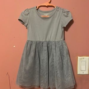 Grey tulle dress